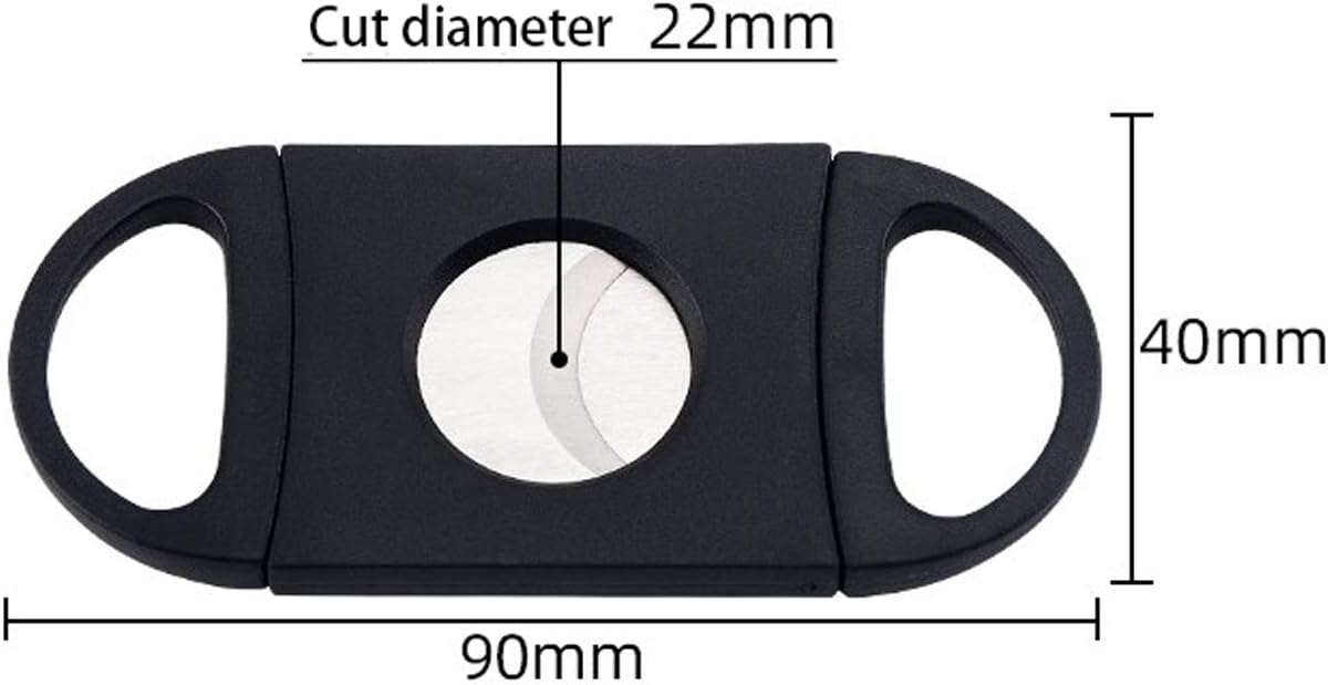 Black Cigar Cutter Guillotine