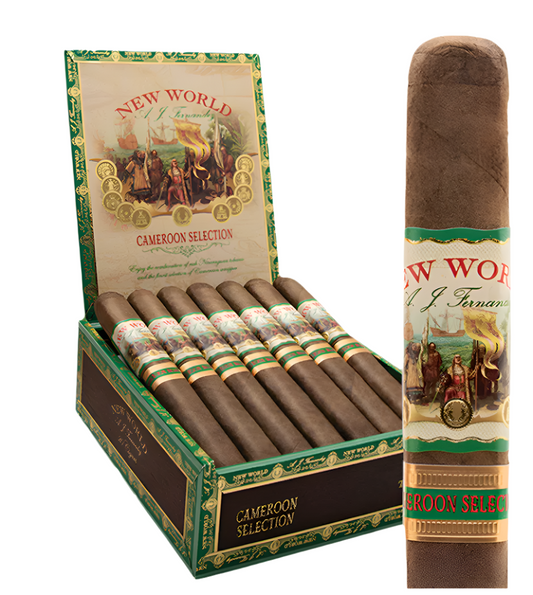 AJ Fernandez New World Cameroon Double Robusto